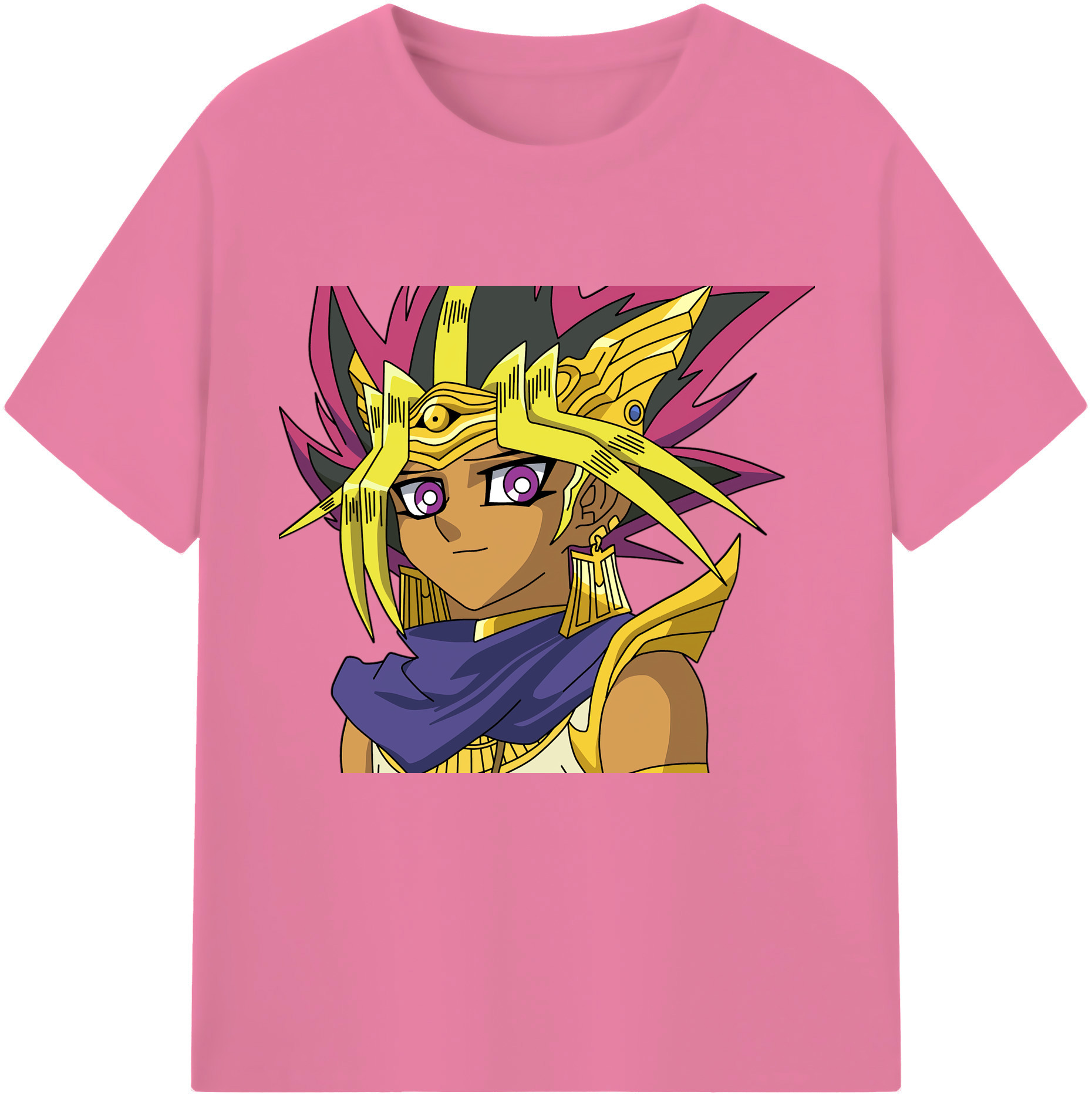 （画像用） 遊☆戯☆王 Yu-Gi-Oh! 綿100％半袖Tシャツ（フロントプリント）
